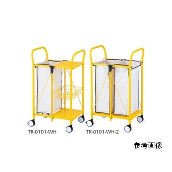 伸和 ランドリーカート・ミニ(折りたたみ式) 本体(ダブルリネンタイプ) 7-3231-02 1個（直送品）