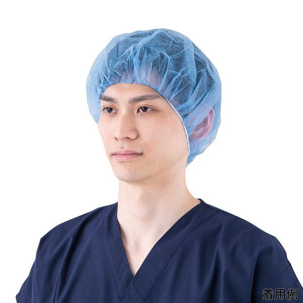 アズワン ヘアーキャップ 100枚入 8-623-01 1箱(100枚)（直送品）