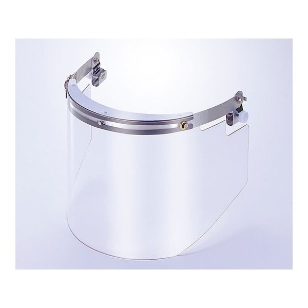 トーアボージン 防災面 ヘルメット用 ハードコート 軽量ポリカーボネイトスーパーワイド QC585PHT-6 1個 61-9640-22（直送品）