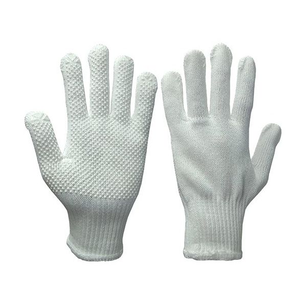 富士手袋工業 ウステボツ 薄手すべり止め手袋 白 L 5双入×10袋 1501-L 1箱(50双) 62-6085-28（直送品）