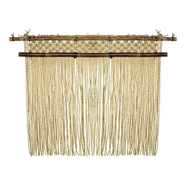 萬洋 原色 縄のれん 半間用 62-6318-64 1個（直送品）