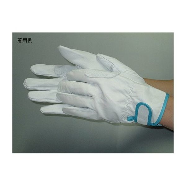 富士手袋工業 牛クレ レスキュー 白 LL (1双組×10袋) 319 1ケース(10双) 62-9224-15（直送品）