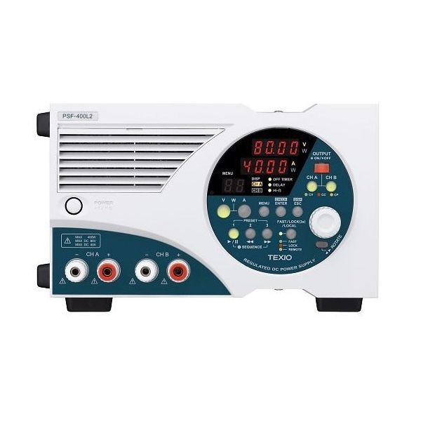 テクシオ・テクノロジー フレキシブルレンジ電源 PSF-400L2 1個 64-4286-74（直送品）