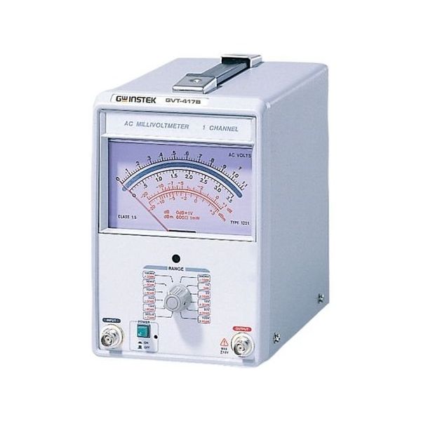 Good Will Instrument 交流電子電圧計 GVT-417B 1個 64-4286-84（直送品） 43,821円