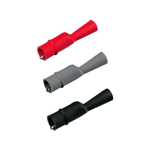 テクトロニクス&フルーク アリゲーター・クリップ 1セット(3個入) AC120 1セット(3個) 64-7719-26（直送品）