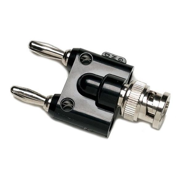 テクトロニクス&フルーク BNC(オス)ーダブル・バナナ・プラグ BP881 1個 64-7719-42（直送品）