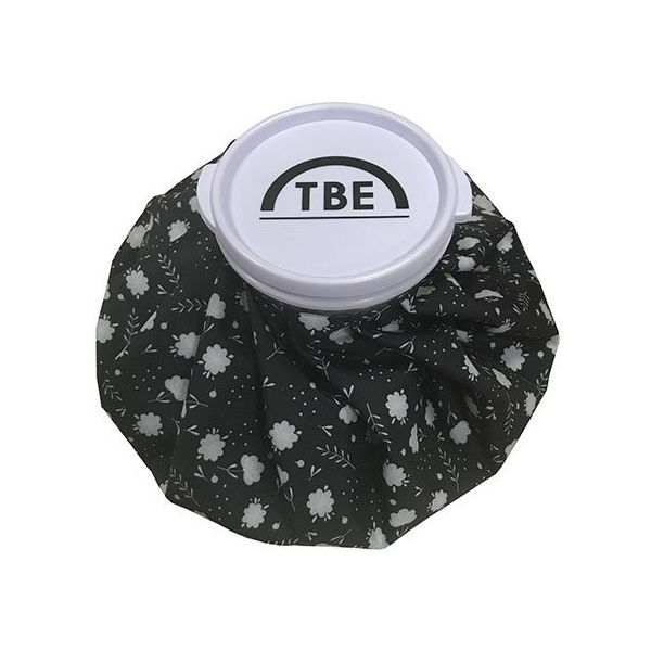 リーダーメディアテクノ 氷のう(10個セット) 花柄ブラック T-IB-P2 1セット(10個) 64-8296-62（直送品）