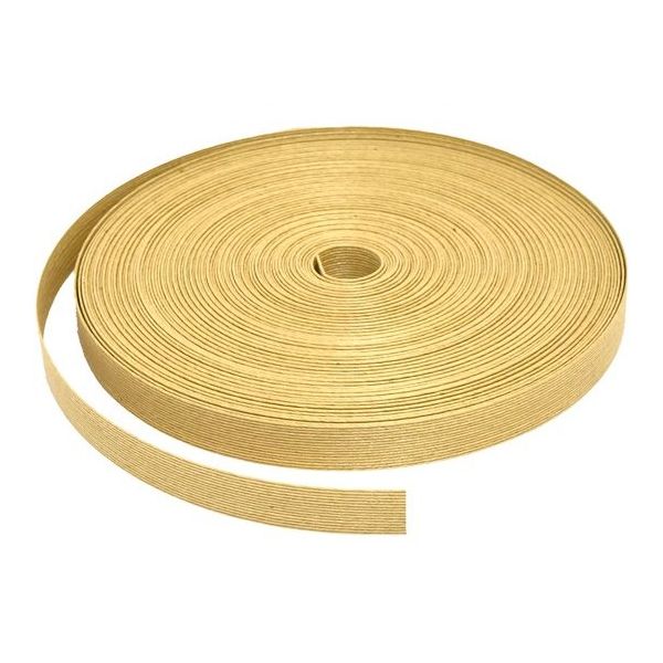 紺屋商事 34/3 紙バンド 茶16本 30m 343 1巻 64-9606-60（直送品）