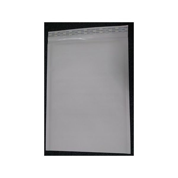 クッション封筒 白 封緘テープ付 外寸255mm×340mm 内寸235mm×340mm 50枚セット CF-W-255340-50（直送品）