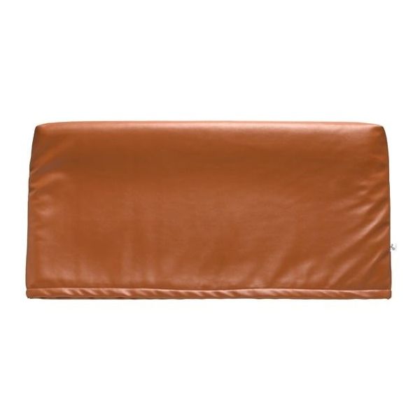 特殊衣料 ヘッドボードクッションカバー ブラウン 103 1個 64-9603-65（直送品）