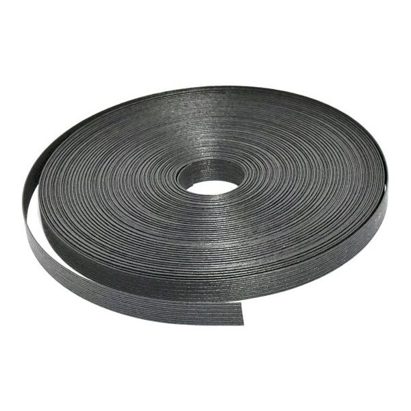 紺屋商事 08/3 紙バンド 黒 30m 83 1巻 64-9606-47（直送品）