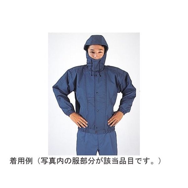 帝健 エクスファイア(R)帯電防止型耐熱防寒着 上着 3Lサイズ CWWFR5(3L) 1枚 65-0297-09（直送品）