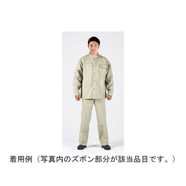 帝健 アラミド綿混耐熱服 ズボン 3Lサイズ 5号 CWW2(3L/5) 1枚 65-0296-82（直送品）