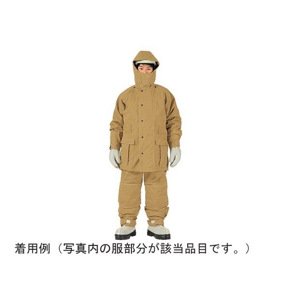 帝健 エクスファイア(R)耐冷服セパレートタイプ 上着 2Lサイズ CWWTR1(2L) 1枚 65-0297-15（直送品）