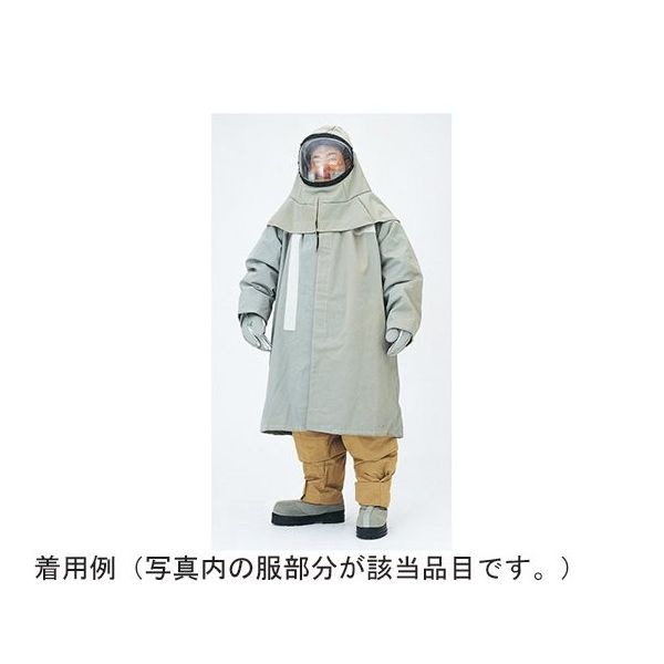 帝健 エクスファイア(R)耐冷服プロテクター コート フリーサイズ CWWTR12 1枚 65-0297-21（直送品）