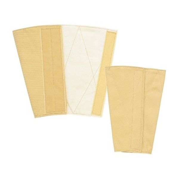 帝健 テクノーラ(R)耐熱耐切創手甲 21cm マジックテープ留め ETK3 1双 65-1692-80（直送品）