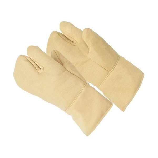 帝健 テクノーラ(R)耐熱耐切創手袋(3本指ミトン) 30cm EGT1 1双 65-1693-06（直送品）