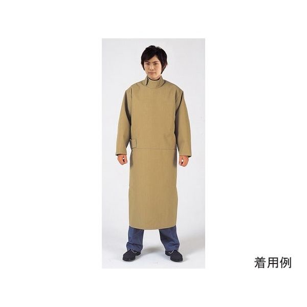 帝健 高機能液化ガス防護エプロン 2L CMATR8(2L) 1枚 65-1693-25（直送品）