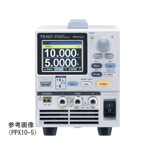 テクシオ・テクノロジー 高精度直流安定化電源 36V 3A PPX36-3 1個 65-1829-94（直送品）