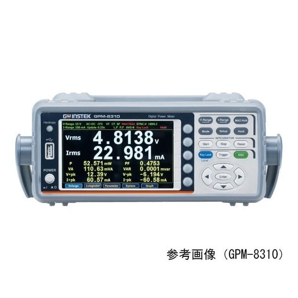 Good Will Instrument パワーメータ モニタ出力・入出力ポート付き GPM-8310V1 1個 65-1830-02（直送品）
