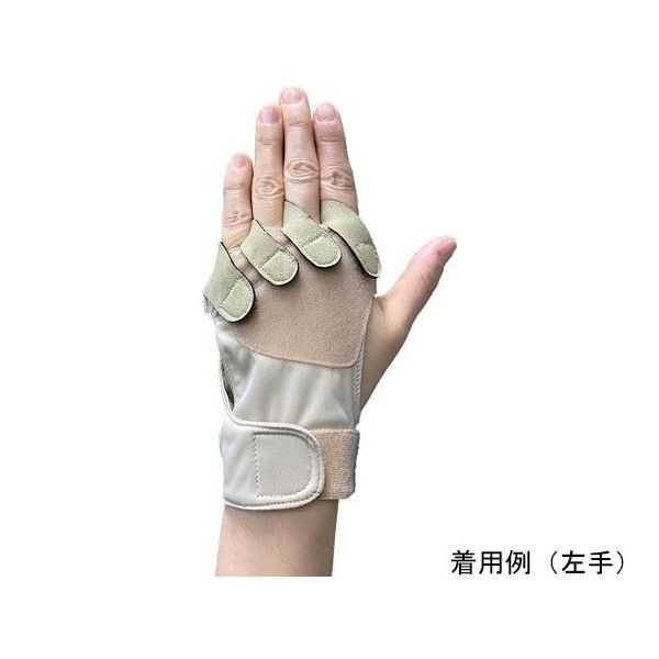 ウインセス 手指固定用サポーター ゆびサポくん 左手用 SS FS-01L-SS 1枚 65-2324-75（直送品）