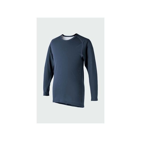 帝健 COOLSYSTEM(R)冷感インナー長袖シャツ Lサイズ CTST62BG(L) 1枚 65-3366-10（直送品）