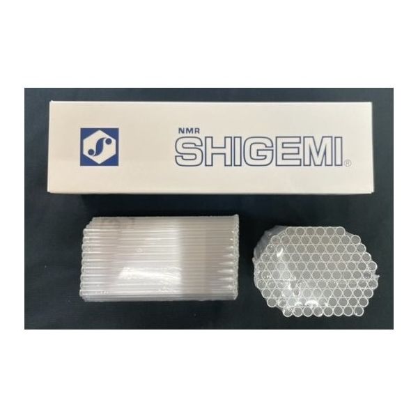 シゲミ SampleJet用NMRサンプルチューブ(専用キャップ白色付属) 1000本入 SJ-5W 1箱(1000本)（直送品）