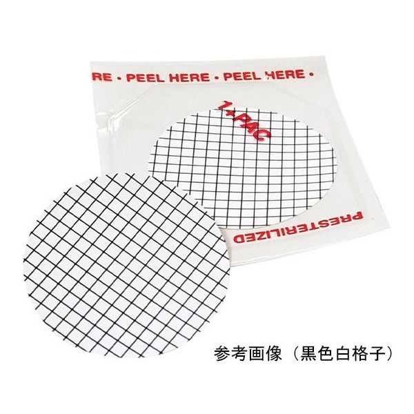 メンブレン ディスク 白/黒グリッド 直径Φ50mm MCE 0.45μm 滅菌 個別包装 パッド無し 1000枚入 1222980（直送品）