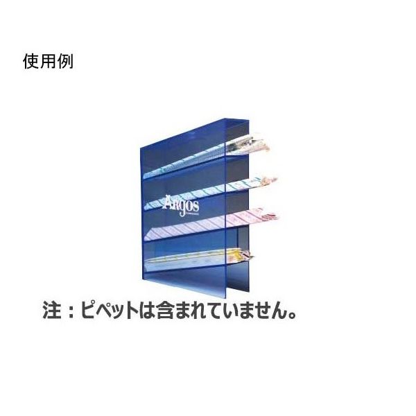 Antylia Scientific プラスチックピペットラック アクリル製 BMA-AR5000 1個 65-3806-50（直送品）