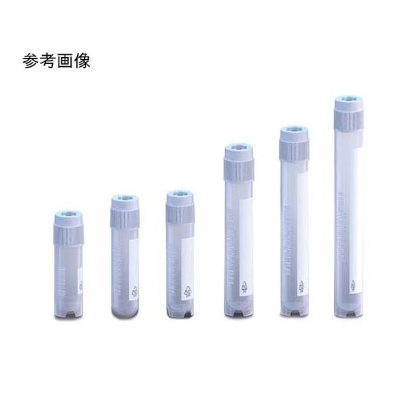 1Dバーコード付CryoVialチューブ(アウターキャップ) 3.0mL 自立型 1セット(50本×4個入) BMA-CRY03S（直送品）