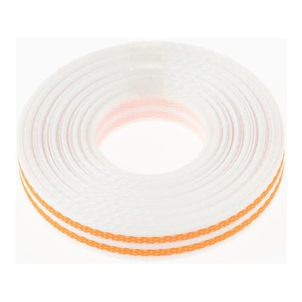 紺屋商事 PPバンド手仕事用 15mm×10m 白オレンジST色 1121008 1個 65-3905-18（直送品）
