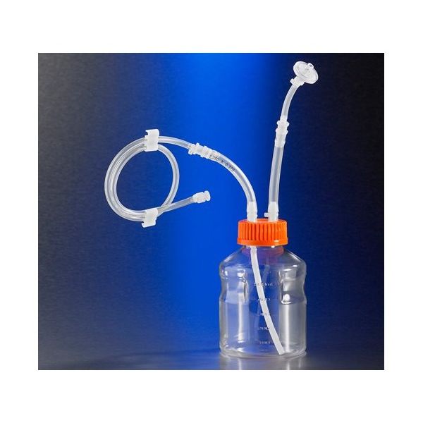 ストレージボトル 500mLトランスファーキャップ付き、オスルアーロック 1個×4パック入 11665 1ケース(4個)（直送品）