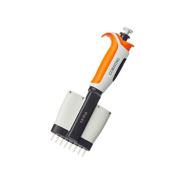 コーニングインターナショナル ラムダ エリートタッチ 8チャンネルピペッター 0.5ー10μL 6057 1ケース(1個)（直送品）