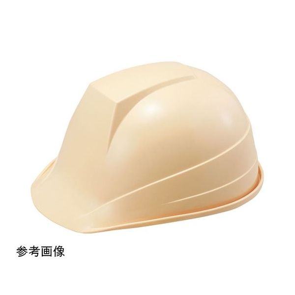 アズワン ヘルメット 前ひさし型(飛・墜・電) クリーム 67-7415-45 1個（直送品）