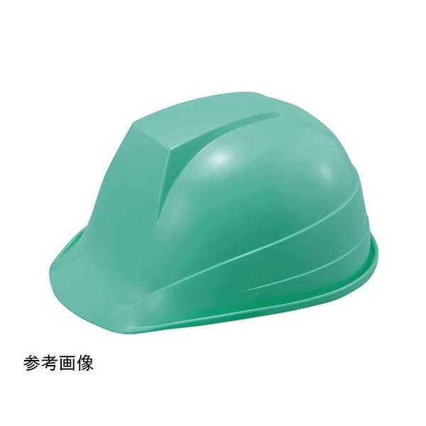 アズワン ヘルメット 前ひさし型(飛・墜・電) グリーン 67-7415-46 1個（直送品）