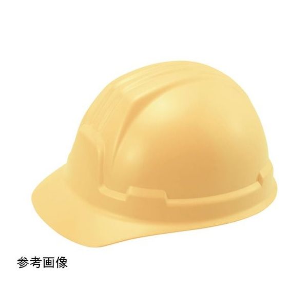 アズワン ヘルメット 前ひさし型(飛・墜・電) クリーム 67-7415-52 1個（直送品）