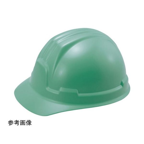 アズワン ヘルメット 前ひさし型(飛・墜・電) グリーン 67-7415-53 1個（直送品）