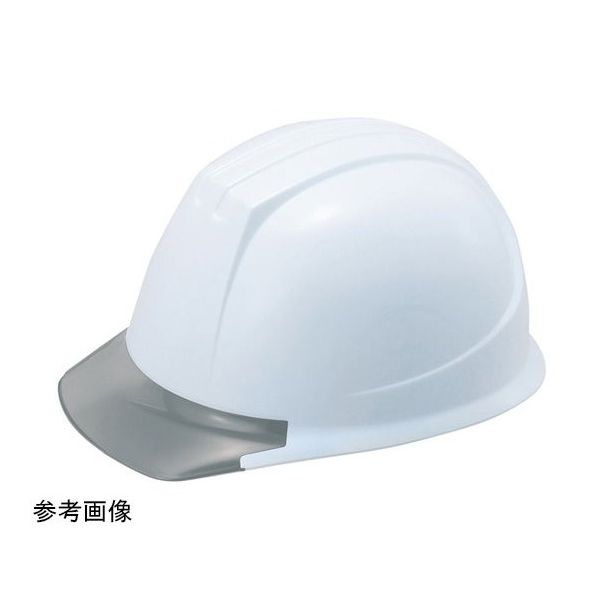 アズワン ヘルメット 前ひさし型(飛・墜・電) グレー 67-7415-57 1個（直送品）