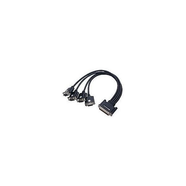 ラトックシステム REXーPCI64専用ケーブル RCL-232C4 1個 67-7823-04（直送品）