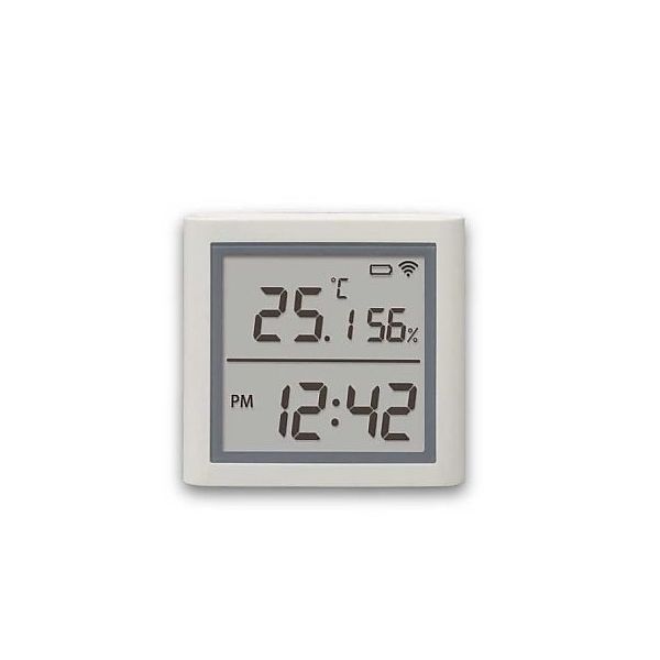 ラトックシステム デジタル時計搭載 スマート温湿度計 RS-BTTHM1 1個 67-7823-35（直送品）