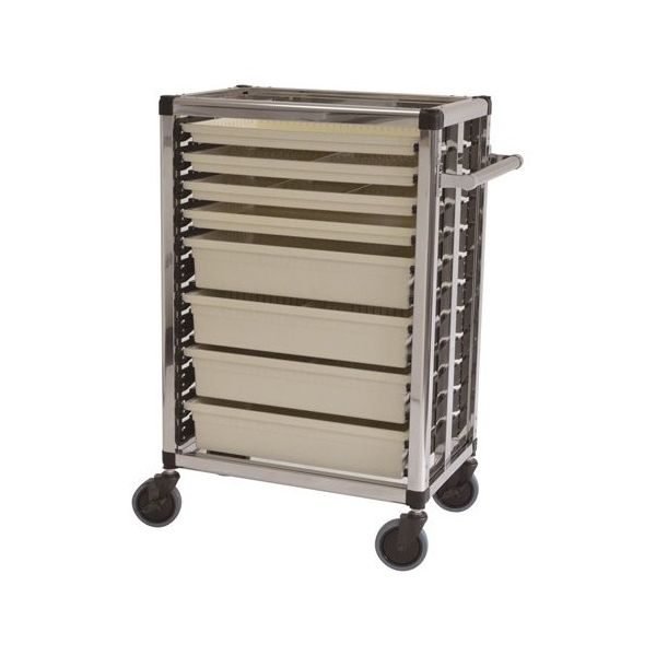 トクヤマ キャビトレーワゴン オープンタイプ アイボリー TKC-A5TR-HN(I) 1台 67-8042-43（直送品）