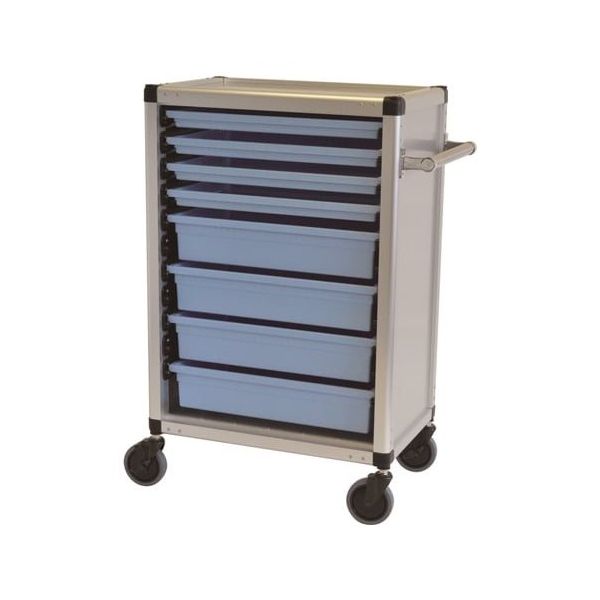 トクヤマ キャビトレーワゴン ブルー TKC-A5TR(B) 1台 67-8042-42（直送品）