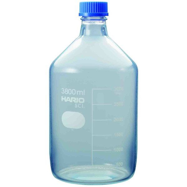 HARIO コーティングねじ口瓶 3，800mL 1箱(4個入) NBOC-3.8L-SCI 1箱(4個) 67-8101-01（直送品）