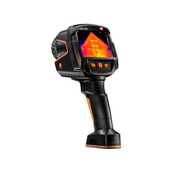 テストー 赤外線サーモグラフィ testo 883ー2 望遠レンズセット 0563 8838 1台 67-8023-79（直送品）
