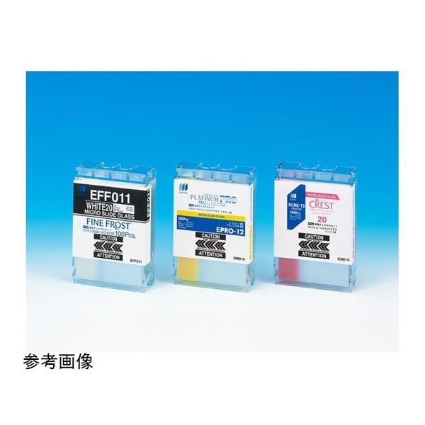 松浪硝子工業 ESPO専用ディスポカセット プラチナPRO ブルー20 1ケース(100枚×10箱入 EPRO-14 1ケース(1000枚)（直送品）