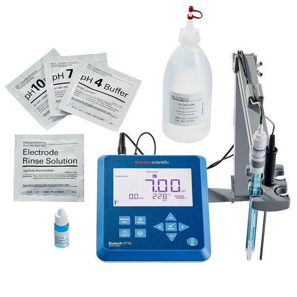 サーモフィッシャーサイエンティフィック Eutech PH 1710 pH/mV ケミカル耐性センサーキット EBPH171004 1セット（直送品）