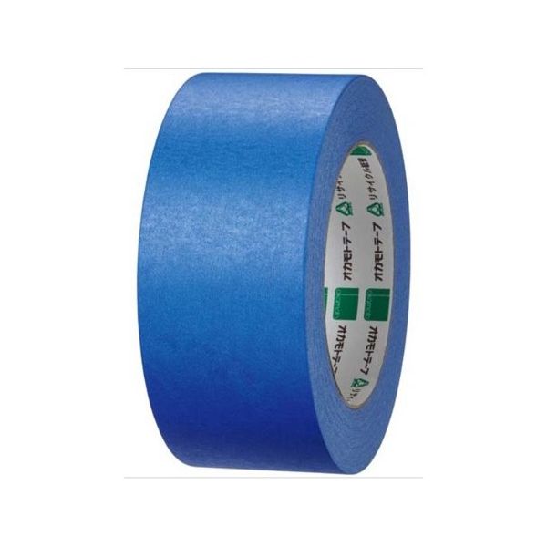 アズワン クラフトカラーテープ #224WC 38×50m 青色 60巻入 67-8093-32 1箱(60巻)（直送品）