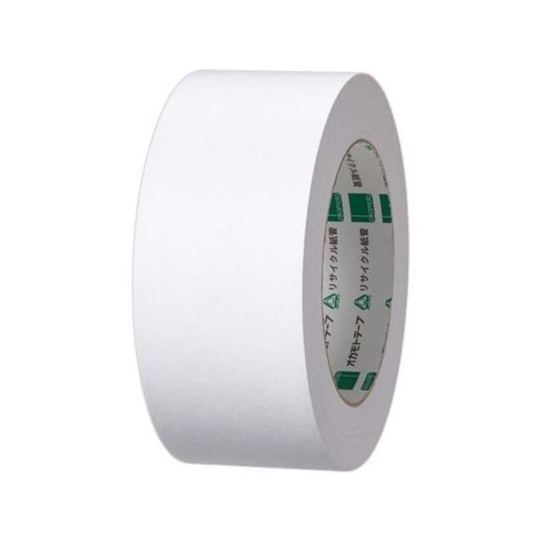 アズワン クラフトカラーテープ #224WC 38×50m 白色 60巻入 67-8093-34 1箱(60巻)（直送品）