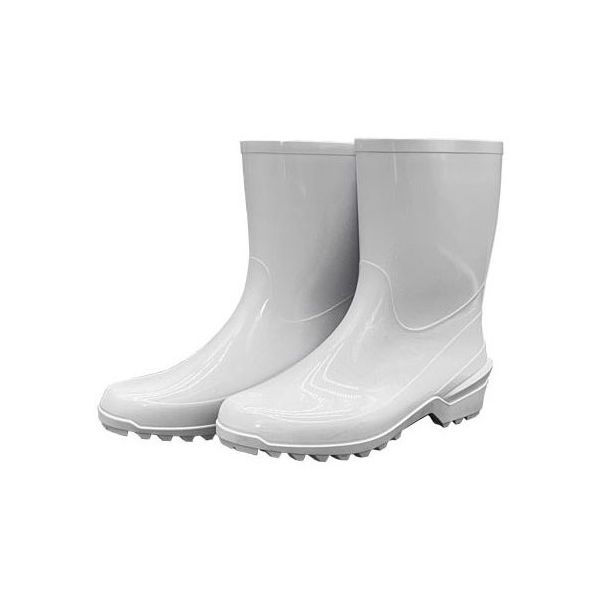 アサヒシューズ ハイゼクト紳士 長靴 K100 裏無 WH 26.5cm KG31051 1足 67-8167-61（直送品）