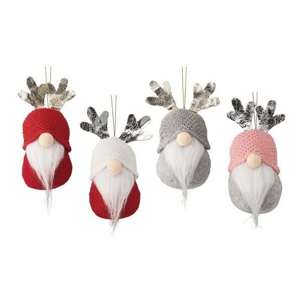 アズワン トムテオーナメント 北欧風ボディ 4個セット 67-8938-50 1セット(4個)（直送品）